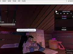 Cute Milf with Big Ass Gives Footjob to Her Daddy