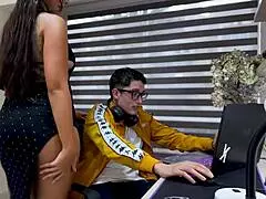 I Fuck My Nerdy Stepson In Cowgirl And Missionary While Husband Is At Office Just Dont Cum Inside Daniela Andrea