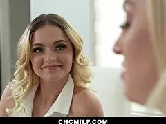 Can you believe the hot milf and teen are fucking freely while playing chess?