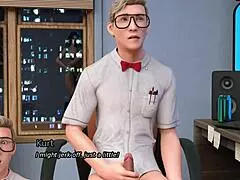 Sexbot-Spiel mit Mommy und Lover beim Dildo-Fick