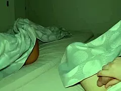 one bed for two, the forbidden desire of stepson fucking stepmom