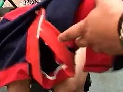 the tip of my tongue gets wet in my pussy