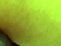 the tip of my tongue gets wet in my pussy