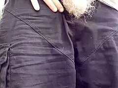 Mature Neighbor Rustyas1 Enjoys Another Day Of Pissing On Small Cock In Homemade Scene