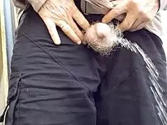 Mature Neighbor Rustyas1 Enjoys Another Day Of Pissing On Small Cock In Homemade Scene
