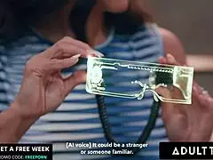 Lonely milf Penny Barber uses AI to deepthroat and fuck her stepson, cum covered in reality