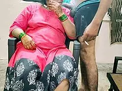 Indian mom having fun with neighbor boys in homemade video