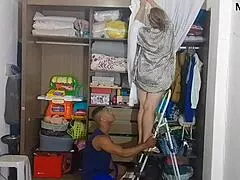 Enteado fode com madrasta na escada, housewife big tits monster cock milf blonde black interracial young homemade