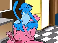 Richard Fucks Nicole Watterson with Monster Cock in Hentai Style