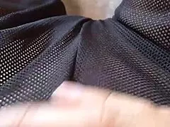 Gretala's Emotional Flashing Of Her Trimmed Pussy In Public