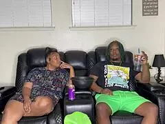 perfect booty sneaky link gets dicked down before her husband comes home.