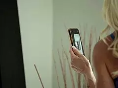 Pretty Blonde Taylor Wild Strips Into Rough Lingerie For Raw Behind-The-Scenes Action!