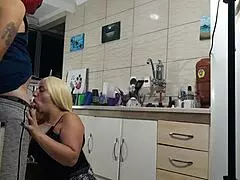 Fucking Hot Stepmother In The Kitchen Bareback Gaping Latina Milf
