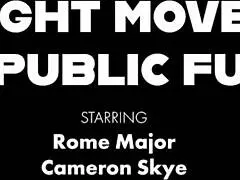 Cameron Skye Gets Hornier When Rome Major Fucks Her in Public
