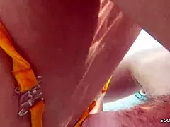 Real amateur holiday sex-tape: german old tourist fucks latina bitch without condom?