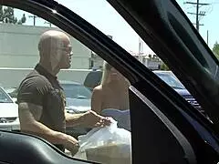 Big tits blonde mom, how does riding that cock feel in your asshole?