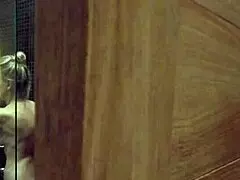 Horny Milf Gives Incredible Bathroom Blowjob With Deepthroat. She Bends Over For Doggy And Pov