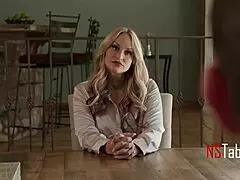 Curvy Boss In Skirt At Office Desk, Hardcore Pleasure With Fat Milf Dress.