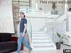 Red BBW MILF Stepmom Lauren Phillips enjoys family outing with stepson