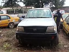 Blonde masseuse Skyler Luv gets wrecked by black dick outdoors.