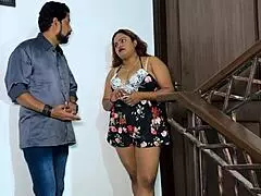 Neighbors sister-in-law's husband gone, leading to bisexual encounter