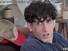 Red BBW MILF Stepmom Lauren Phillips enjoys family outing with stepson