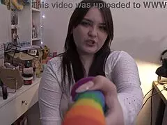 he tells her he's going to fuck her ass and she'll love it