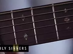 Family sinners - bombshell milf london river bounces her huge ass on her stepsons big hard cock