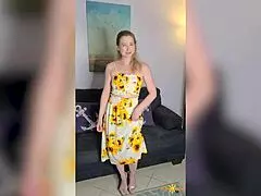 Sunny lane boldly strikes sexy poses in lingerie for vicky vette before intense oral play.