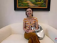 Petite Brunette Coed Wendy Gives Bj And Rimjob To Juicy Hard Cock!