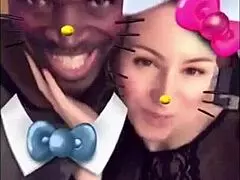 Dirty sexy videos with my lover flashing big black cock