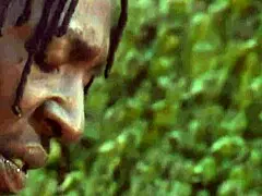 melanie jagger gets two big black cocks in her dp style while camping.