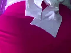 Panties to the side for intense upskirt fucking and explosive multiple cumshots on big ass!