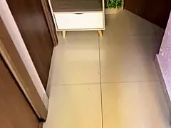 girls night turns into threesome with pizza dude and anal creampies.