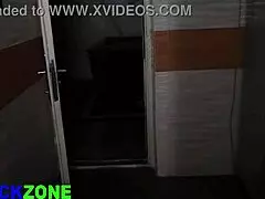 Sexy young babe with small waist gets fucked in the kitchen by her mommy.