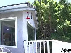 Slim Step Sister with Nice Tits Enjoys Doggy Style Fucking with Uncle