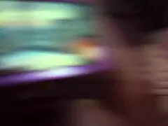 step mom catches step son with boner and helps him cum inside her pussy.