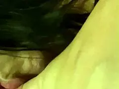 Milfy Calla Plays with Pee?