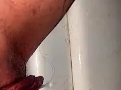 Milfy Calla Plays with Pee?