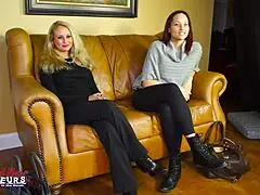 Kennedy And Carlee Suck Dick Hard