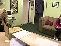 Aiden Ashley and Jazy Berlin Share Intimate Lesbian Moments