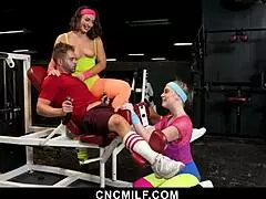 he gets everything he wants from the cnc milf in this ultimate package