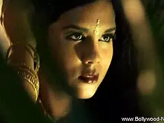 this brunette milf performs an arousing seductive sex ritual, ripping clothes and undressing slowly