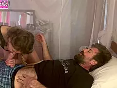 She Says, Give Me That Blowjob, Handjob, And Nipple Sucking For Morning Passion