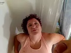 two angles liza tub scene
