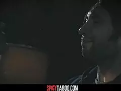 hot step-family threesome action