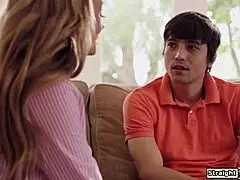 Stepmommy Offers Big Tits Seductively