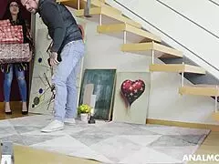 Man, That Cheating Stepmom Bribes Her Stepson With Anal!