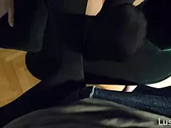 Adorable Mexican girlfriend Frida Sante's homemade tape hides wild passion