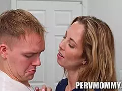 Watch millie morgan and joshua lewis in no reservations pristine edge! Intense pov blowjob action!